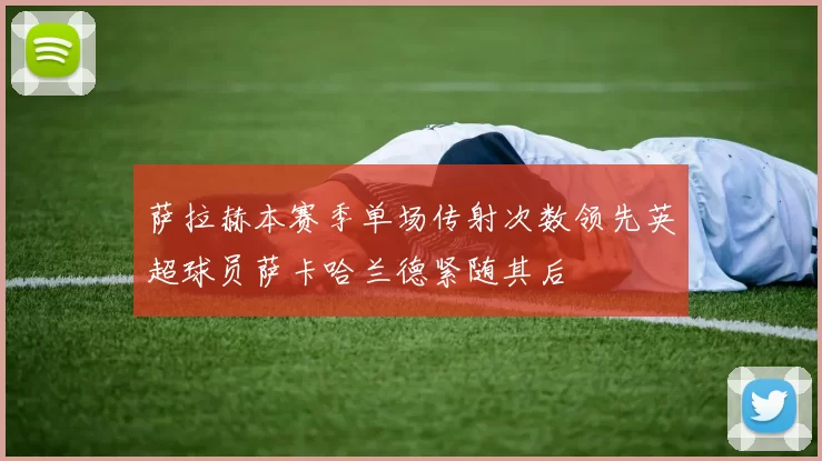 萨拉赫本赛季单场传射次数领先英超球员萨卡哈兰德紧随其后